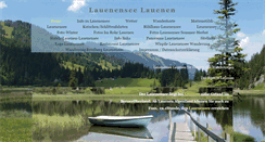 Desktop Screenshot of lauenensee.net