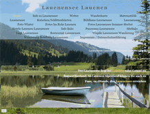 Tablet Screenshot of lauenensee.net
